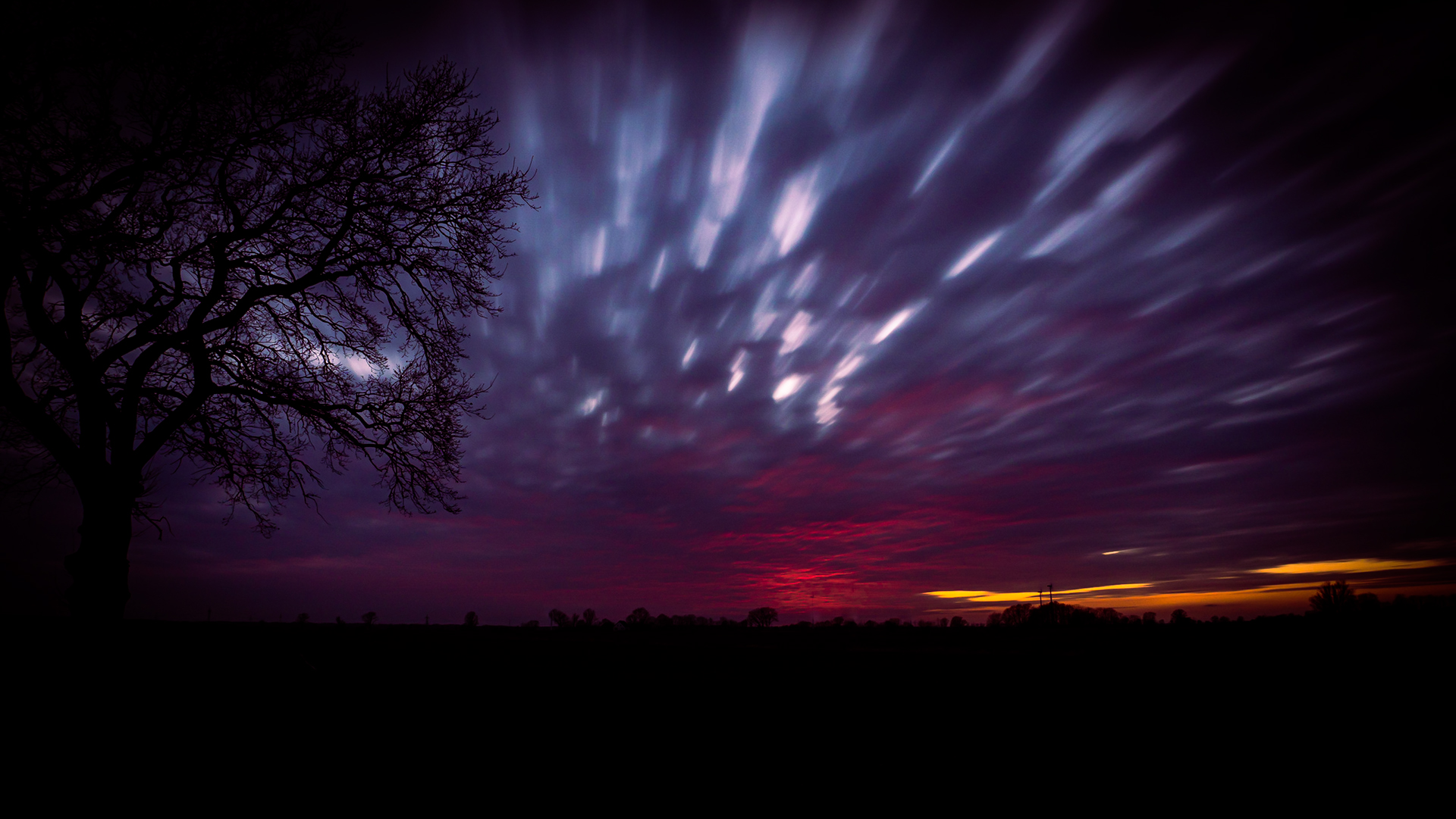 Sonnenuntergang Altenesch WZ, Copyright Stephan Siemon