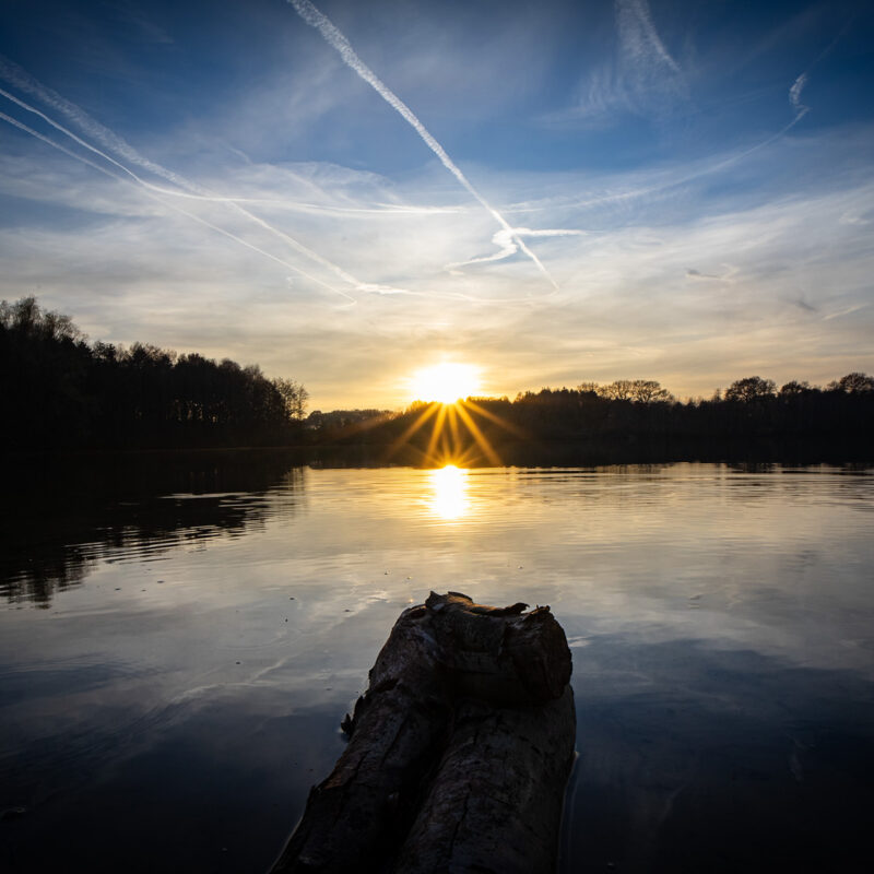 Sonnenuntergang am See, Copyright Stephan Siemon