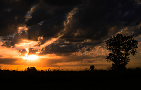 Tieforanger Sonnenuntergang