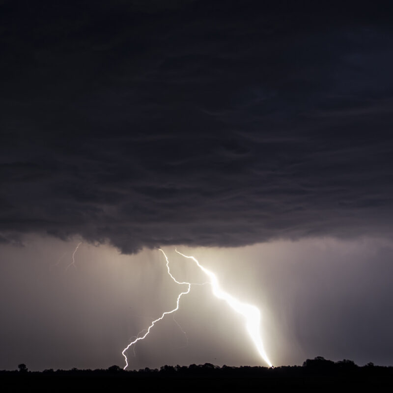 Wunderschönes Gewitter in Strückhausen