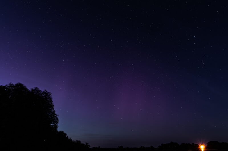 Polarlichtreste am 11.05.2024