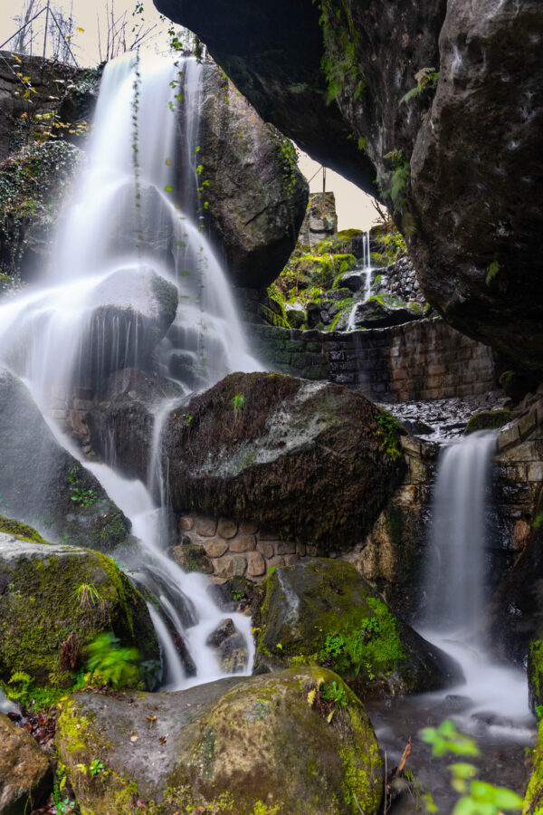 Lichtenhainer Wasserfall langzeitbelichtet