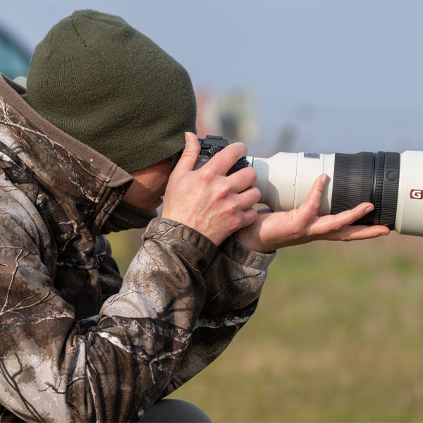 Beim Fotografieren auf der Insel Poel